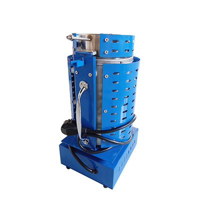 CE 3kg 63*170mm Chamber Gold Melting Furnace 1500W Molten Metal Furnace
