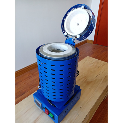 30 Minutes 3kg 220V Induction Gold Melting Furnace