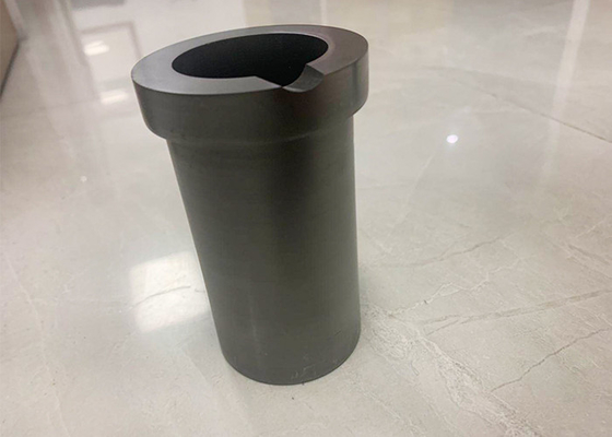 1250C-1450C High Temperature 2kg Graphite Crucible For Gold Melting