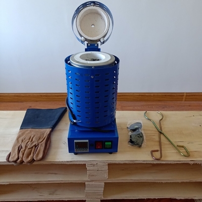 380V 20 Mins 1500W Mini Gold Melting Machine 3kg Gold And Silver Melter