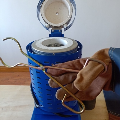 380V 20 Mins 1500W Mini Gold Melting Machine 3kg Gold And Silver Melter