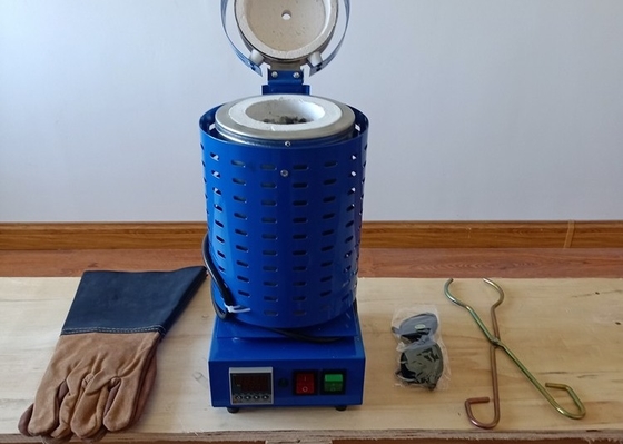 380V 20 Mins 1500W Mini Gold Melting Machine 3kg Gold And Silver Melter